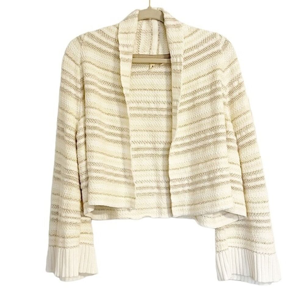 Anthropologie MOTH Mahalia Kimono Cropped Oversized Cardigan Size Small
